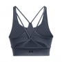 mini: Damski biustonosz treningowy Under Armour Project Rock Let's Go Grind Sportlette - szary (7)