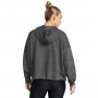 mini: Damska bluza dresowa nierozpinana z kapturem Under Armour UA Rival Terry OS Hoodie - szara (2)