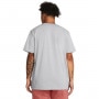 mini: Męski t-shirt z nadrukiem Under Armour UA HW Armour Label SS - szary (2)