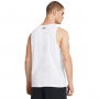 mini: Męski top z nadrukiem Under Armour UA Sportstyle Logo Tank - biały (2)