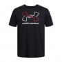 mini: Męski t-shirt z nadrukiem Under Armour UA Foundation Short Sleeve - czarny (3)