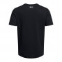 mini: Męski t-shirt z nadrukiem Under Armour UA Foundation Short Sleeve - czarny (4)