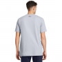 mini: Męski t-shirt z nadrukiem Under Armour UA Foundation Short Sleeve - szary (2)