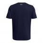 mini: Męski t-shirt z nadrukiem Under Armour UA Foundation Short Sleeve - granatowy (4)