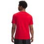 mini: Męski t-shirt z nadrukiem Under Armour UA Gl Foundation Update Ss - czerwony (2)