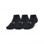 Skarpetki treningowe uniseks (3-pack) Under Armour UA Essential Low Cut - czarne