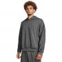  UNDER ARMOUR Meska bluza treningowa nierozpinana z kapturem Under Armour UA Journey Rib Hoodie  szara Szary
