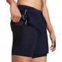 mini: Męskie spodenki do biegania Under Armour UA Run Anywhere 5'' Shorts - granatowe (4)