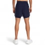 mini: Męskie spodenki do biegania Under Armour UA Run Anywhere 5'' Shorts - granatowe (3)
