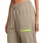 mini: Damskie spodnie treningowe Under Armour Projcet Rock Q1 HW Terry Pant - beżowe (4)