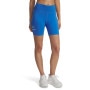 mini: Damskie spodenki do biegania Under Armour UA Launch Half Tight - niebieskie (2)