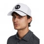mini: Męska czapka z daszkiem Under Armour M Driver Snapback - biała (1)