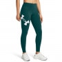 Damskie legginsy dzianinowe Under Armour Campus Legging - zielone