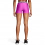 mini: Damskie legginsy krótkie treningowe Under Armour UA Hg Authentics Shorty  - różowe (3)