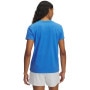 mini: Damski t-shirt z nadrukiem Under Armour Campus Core Ss - niebieski (2)