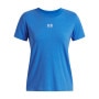 mini: Damski t-shirt z nadrukiem Under Armour Campus Core Ss - niebieski (3)