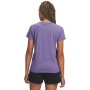 mini: Damski t-shirt z nadrukiem Under Armour Campus Core SS - fioletowy (2)