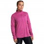 mini: Damski longsleeve treningowy Under Armour Tech Textured 1/2 Zip - różowy (1)