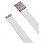mini: Męski pasek Under Armour M Stretch Webbing Belt - biały (1)