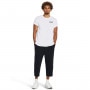 UNDER ARMOUR Męskie spodnie treningowe Under Armour Unstoppable Flc Baggy Crop  czarne Czarny