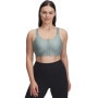 mini: Biustonosz treningowy Under Armour UA Infinity High Zip 2.0 Bra - zielony (1)