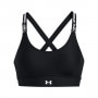 Biustonosz treningowy Under Armour UA Infinity Mid 2.0 Bra - czarny