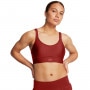 UNDER ARMOUR Biustonosz treningowy Under Armour UA Infinity Mid 2.0 Bra  czerwony Czerwony