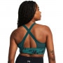 mini: Biustonosz treningowy Under Armour Project Rock LG LL Infty Bra Pt - zielony (2)