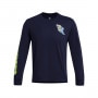 mini: Męski longsleeve z nadrukiem Under Armour UA Run Anywhere Ls - granatowy (3)