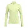 mini: Damski longsleeve treningowy Under Armour Tech 1/2 Zip- Twist - zielony (3)