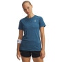 mini: Damska koszulka treningowa Under Armour Tech SSC- Twist - granatowa (1)
