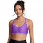 UNDER ARMOUR Biustonosz treningowy Under Armour UA Crossback Low Bra  fioletowy Fioletowy