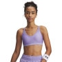  UNDER ARMOUR Biustonosz treningowy Under Armour UA Crossback Low Bra  fioletowy Fioletowy