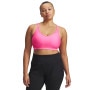 mini: Biustonosz treningowy Under Armour UA Crossback Low Bra - różowy (3)