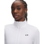 mini: Damski longsleeve treningowy rozpinany Under Armour Motion Jacket Emea - biały (3)