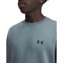 mini: Męska bluza dresowa nierozpinana bez kaptura Under Armour UA Unstoppable Flc Crew Eu - niebieska (3)