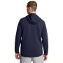 mini: Męska bluza dresowa rozpinana z kapturem Under Armour UA Unstoppable Fleece Full-Zip - granatowa (2)