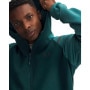 mini: Męska bluza dresowa rozpinana z kapturem Under Armour UA Unstoppable Fleece Full-Zip - zielona (3)
