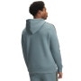 mini: Męska bluza dresowa nierozpinana z kapturem Under Armour UA Icon Fleece Hd Taping - niebieska (2)