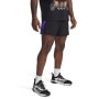 mini: Męskie spodenki treningowe Under Armour Project Rock Colorblock Wvn Short - czarne (2)