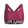 mini: Dziewczęcy biustonosz treningowy Under Armour G Crossback Bra - różowy (3)