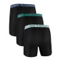mini: Męska bielizna treningowa (3-pack) Under Armour M UA Perf Tech Mesh 6in - czarna (3)