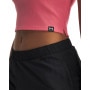 mini: Damski t-shirt crop top Under Armour UA Rival Rib Baby Tee - różowy (3)
