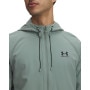 mini: Męska kurtka wiatrówka Under Armour UA Stretch Woven Windbreaker - zielona (3)