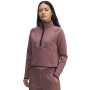  UNDER ARMOUR Damska bluza dresowa bez kaptura Under Armour UA Unstoppable Fleece  różowa Różowy