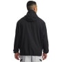 mini: Męska bluza nierozpinana z kapturem Under Armour UA Unstoppable Wvn Hoodie - czarna (2)