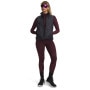 mini: Damskie legginsy treningowe Under Armour UA ColdGear Textured Legging - bordowe (1)