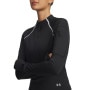 mini: Damska bluza do biegania bez kaptura Under Armour UA Velociti Pro CW Half Zip - czarna (3)