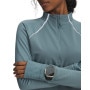 mini: Damska bluza do biegania bez kaptura Under Armour UA Velociti Pro CW Half Zip - niebieska (3)