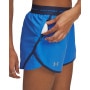 mini: Damskie spodenki do biegania Under Armour UA Fly By 3'' Novelty Short - niebieskie (4)